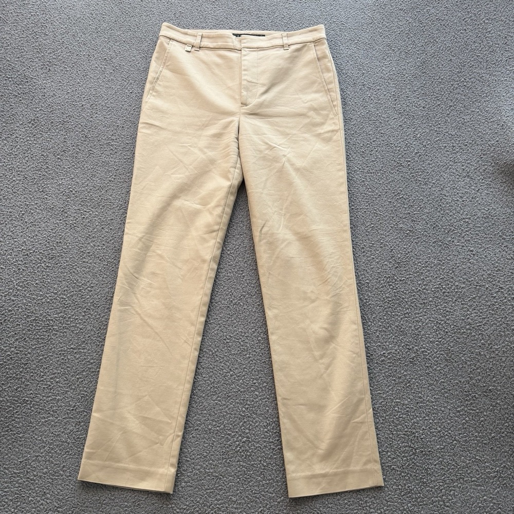 Lauren Ralph Lauren Black Label Stretch Khaki Tan Ankle Pants Women's 6 Career